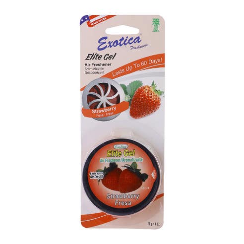 Exotica Elite Gel Air Freshener Strawberry 28g 