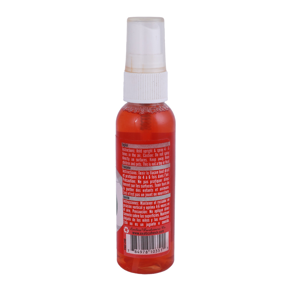 Exotica Fresh Mist Bottle Cherry 60ml back image