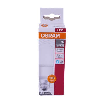 Osram Super Slim LED Stick Daylight 9W 6500K E27 