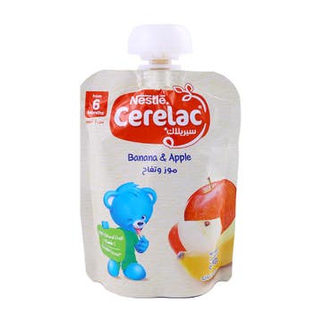 Nestle Cerelac Banana & Apple Baby Food 90g 