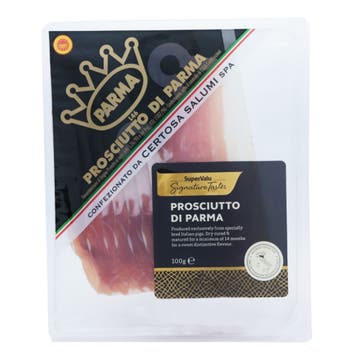 SuperValu Signature Tastes Prosciutto Di Parma 100g [Contains Pork] 
