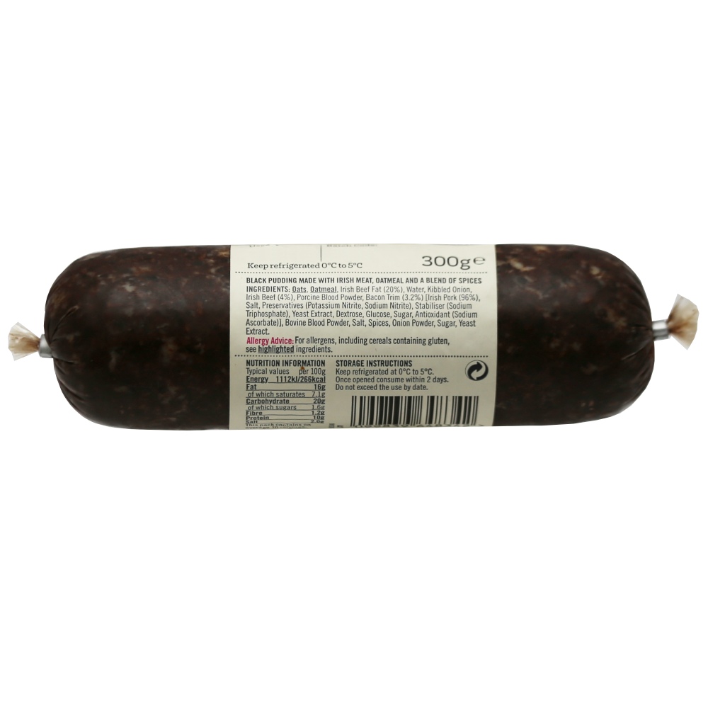 SuperValu Signature Tastes Irish Black Pudding 280g [Contains Pork] back image
