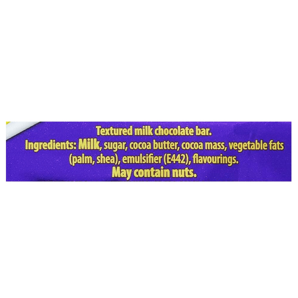 Cadbury Wispa Gold 48g back image