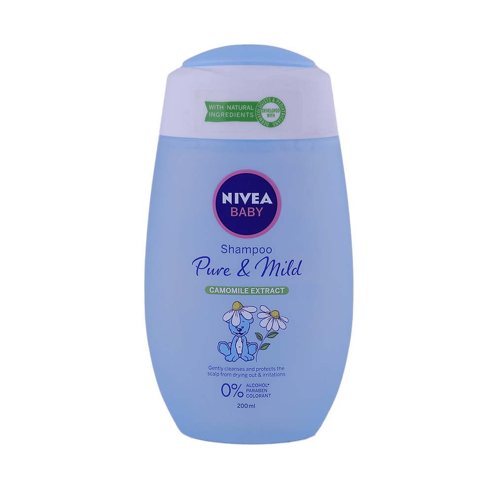 Nivea Pure & Mild Baby Shampoo 200ml