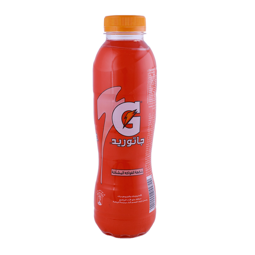 Gatorade Fruit Punch Flavored Drink 495ml right side image