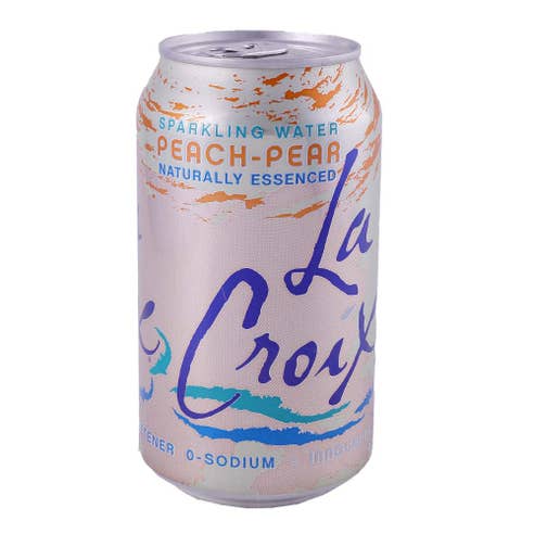 La Croix Peach & Pear Sparkling Water 12oz 