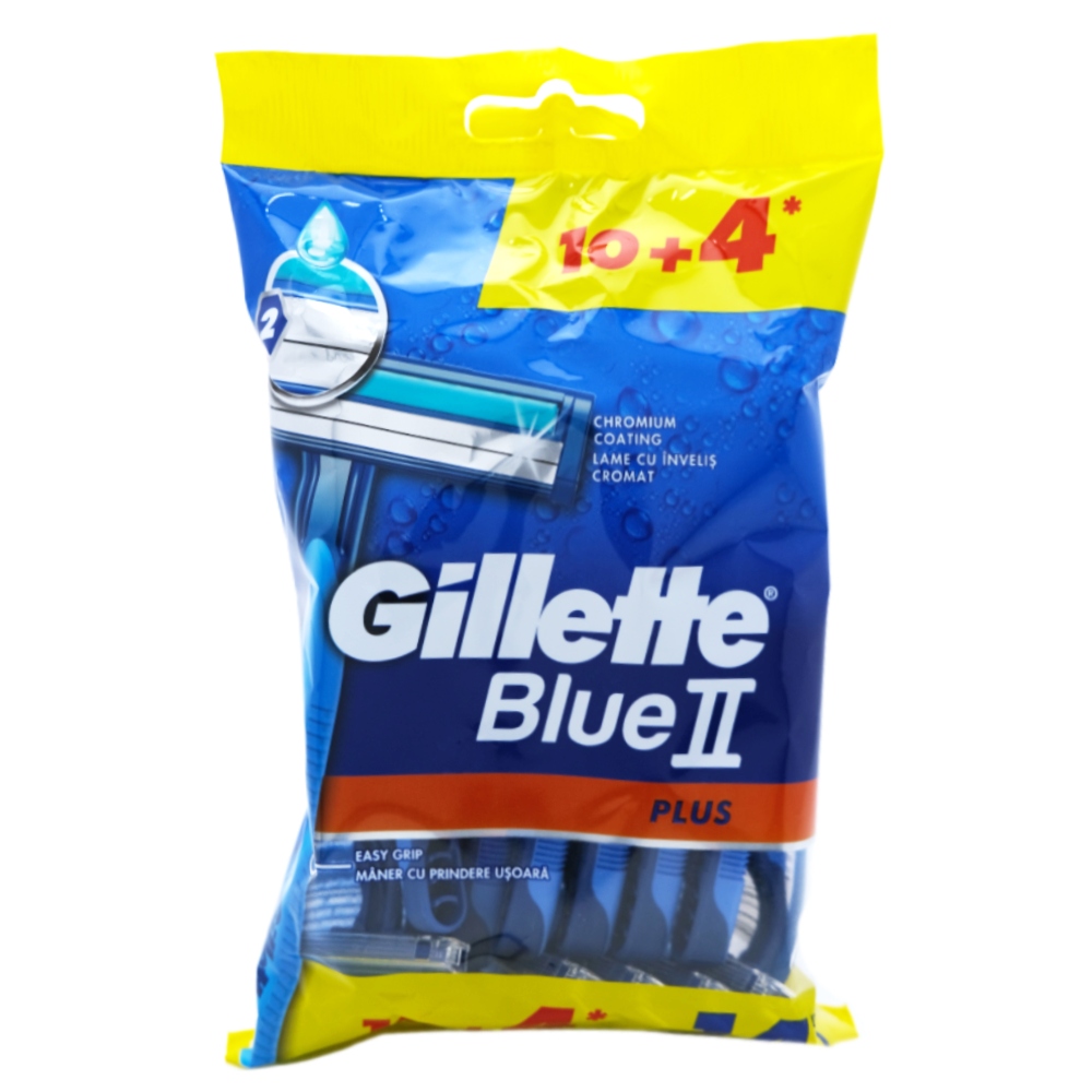 Gillette Blue-11 Plus Disposable 10+4