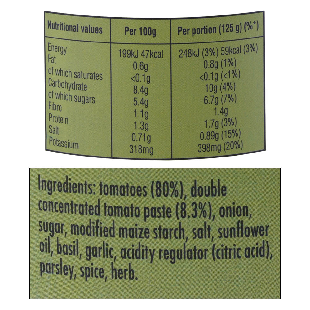 Dolmio Bolognese Original 500g right side image