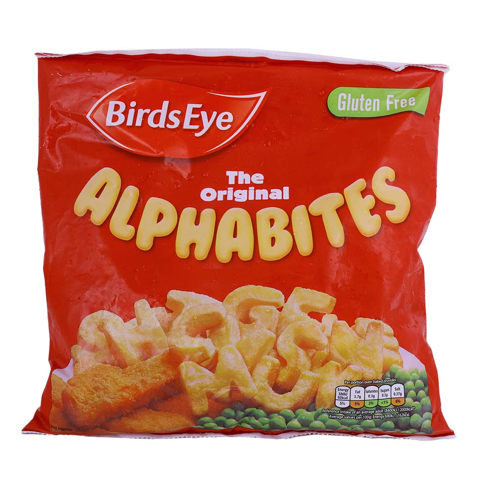 Birds Eye The Original Alphabites Potato Shapes 456g