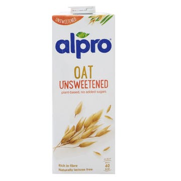 Alpro Unsweetened Oat Drink 1L 
