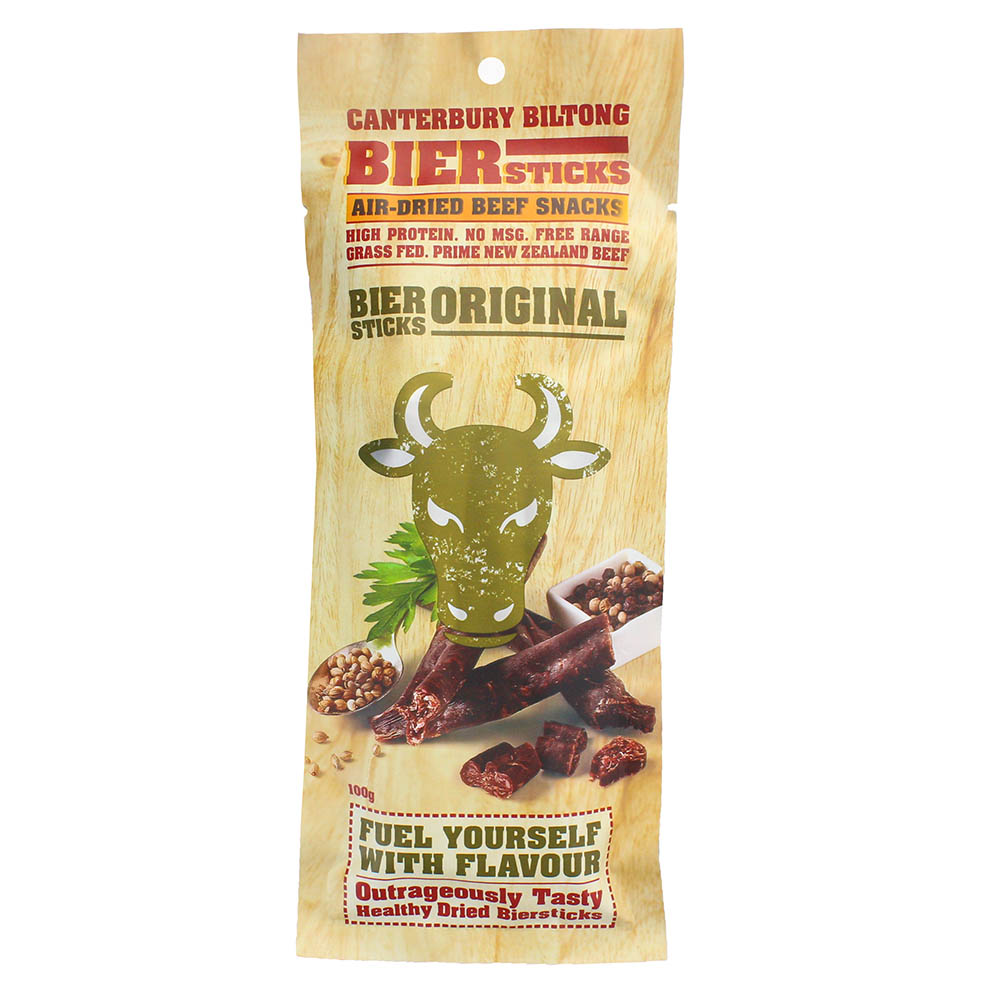 Canterbury Biltong Original Biersticks 100g