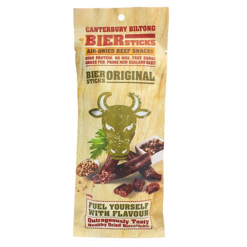 Canterbury Biltong Original Biersticks 100g 
