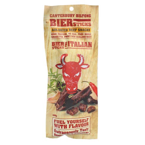 Canterbury Biltong Italian Style Biersticks 100g 