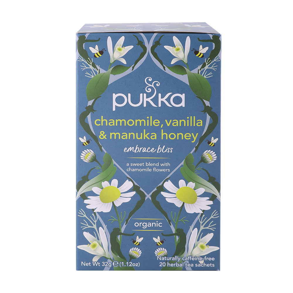 Pukka Chamomile, Vanilla & Manuka 20 Bags 32g