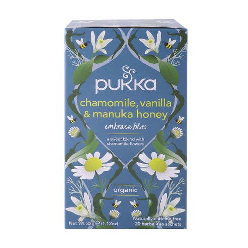 Pukka Chamomile, Vanilla & Manuka 20 Bags 32g 