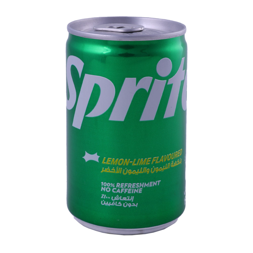 Sprite Lemon Lime Flavored Drink Can 150ml