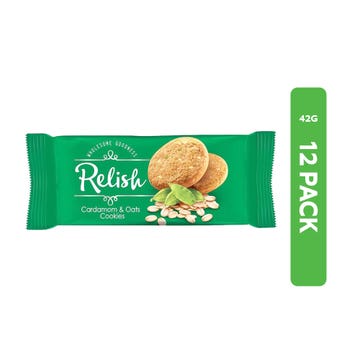 Nabil Relish Cardamom & Oats Cookies 12x42g