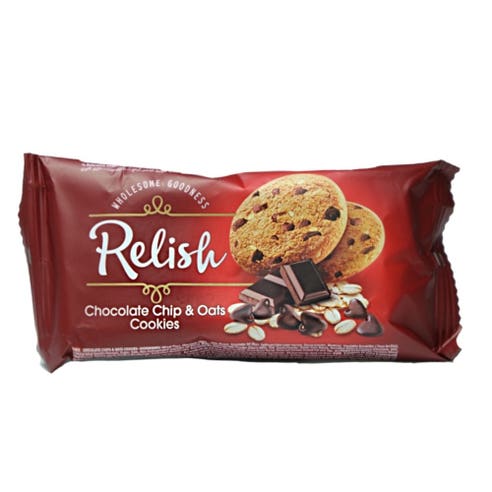 Nabil Relish Chocolate Chip & Oats Cookies 42g 