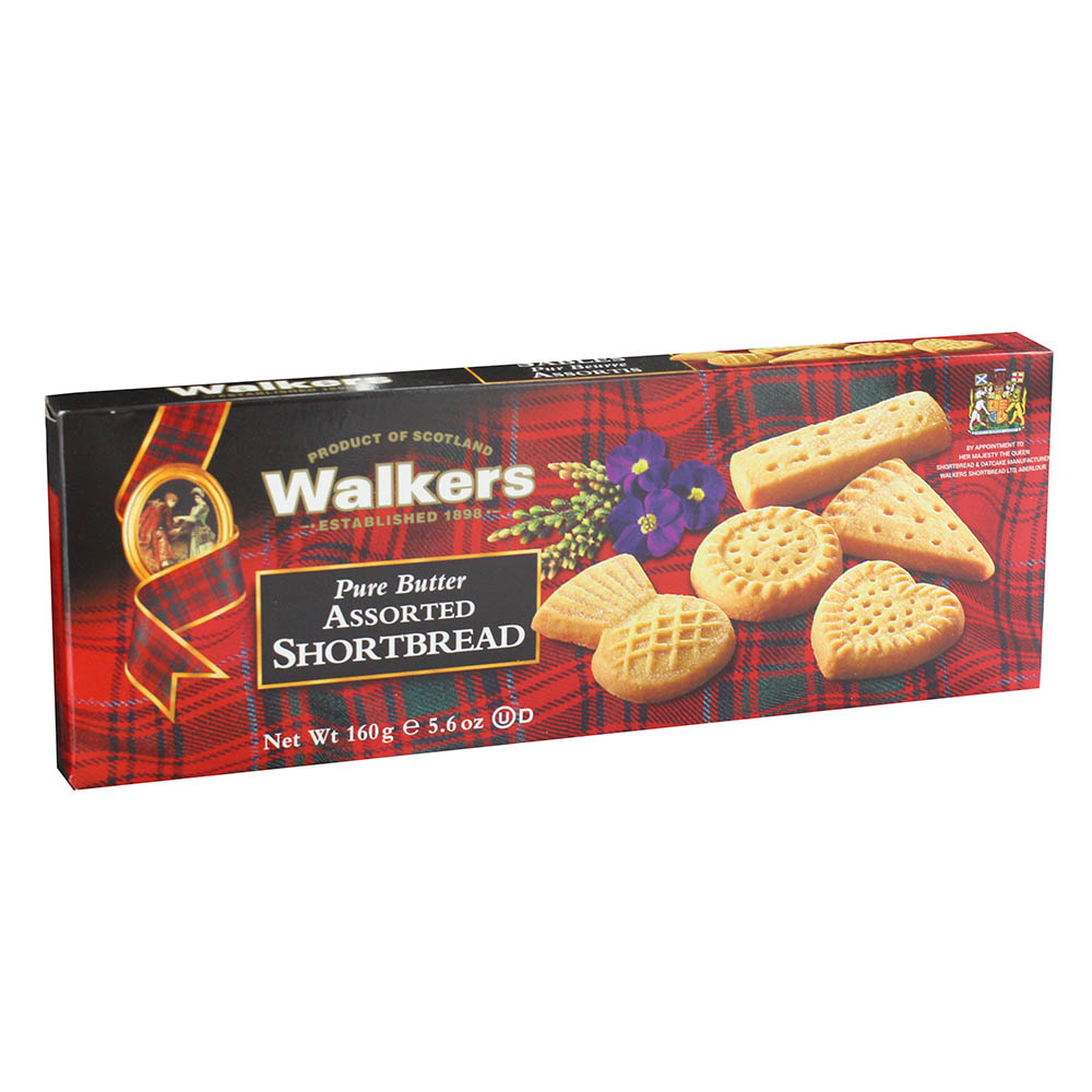 Walkers Pure Butter Assorted Shortbread 160g