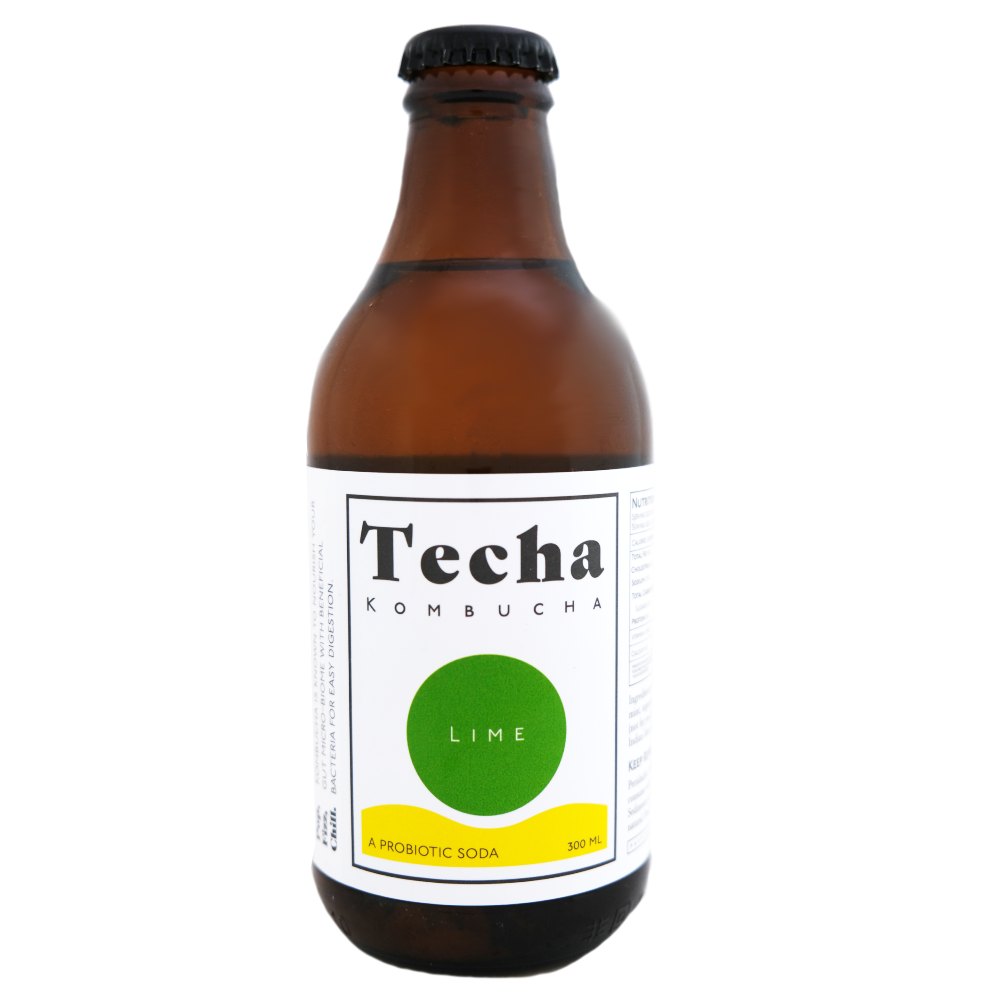 Techa Kombucha Lime 300ml