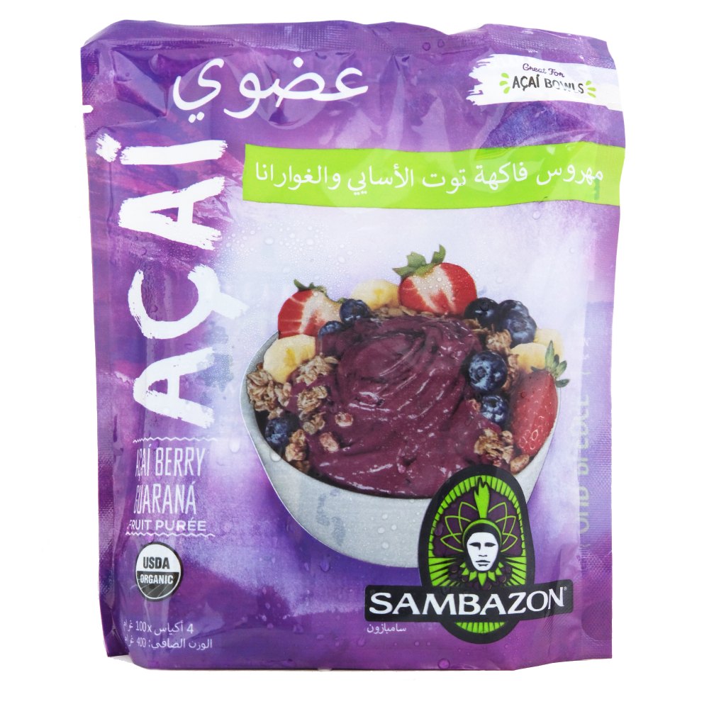 Sambazon Acai Original Blend Smoothie Pack 400g