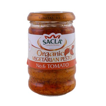 Sacla Organic Tomato Pesto 190g 