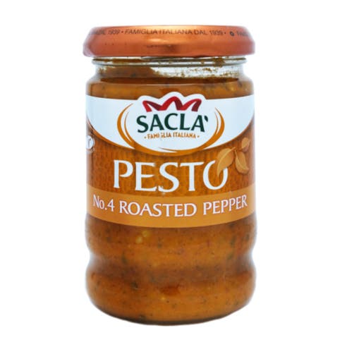 Sacla Roasted Pepper Pesto 190g 