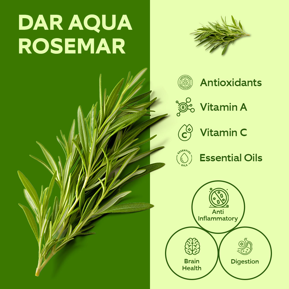 Dar Aqua Rosemary 50g lifestyle image