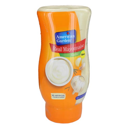 American Garden Garlic Real Mayonnaise 14oz 