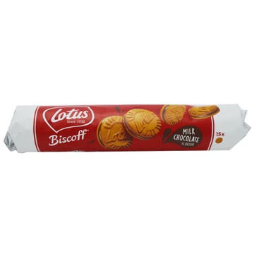 Lotus Biscoff Milk Chocolate Biscuits 150g 