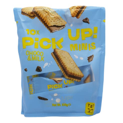Bahlsen Pick Up Minis Choco & Milk Biscuits 106g 