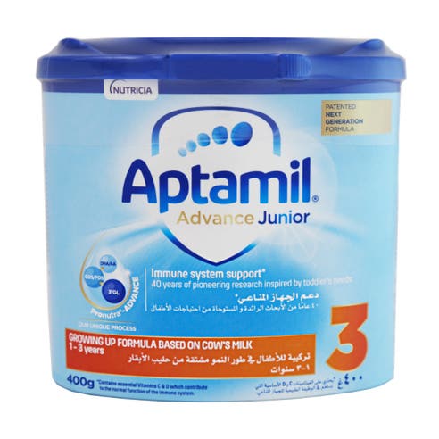 Aptamil Advance Junior 3 Growing Up Milk Formula [1-3 Years] 400g 