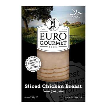 Euro Gourmet Sliced Chicken Breast 130g 