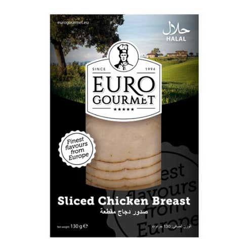 Euro Gourmet Sliced Chicken Breast 130g 