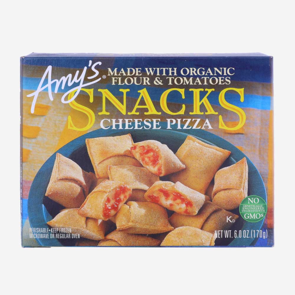 Amy's Cheese Pizza Snacks 6Oz 