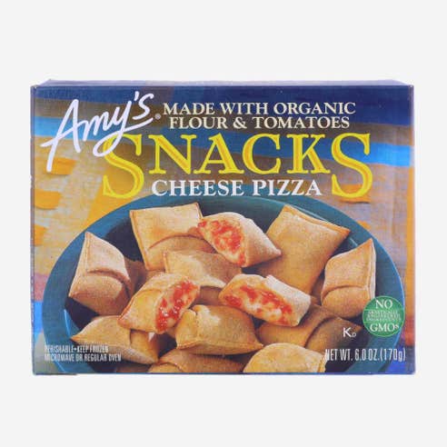 Amy's Cheese Pizza Snacks 6Oz 