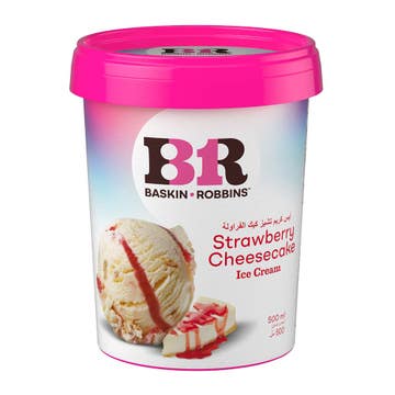 Baskin Robbins Strawberry Cheesecake Ice Cream 500ml 