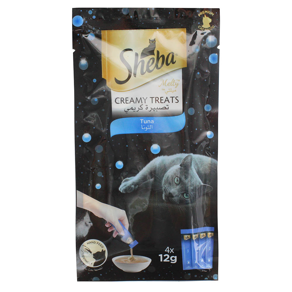 Sheba Creamy Treats Tuna Mix 48g