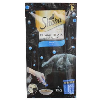 Sheba Creamy Treats Tuna Mix 48g 