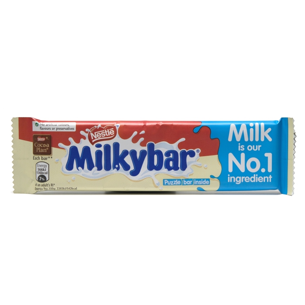 Nestle Milkybar Medium Chocolate Bar 25g