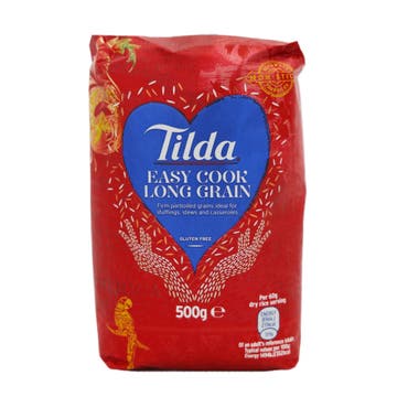 Tilda Easy Cook Long Grain Rice 500g 
