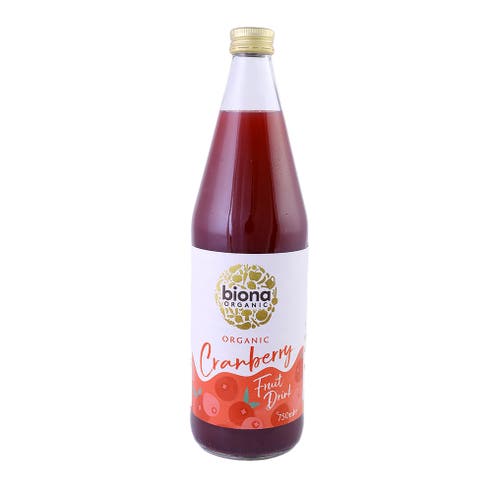 Biona Cranberry Fruit Drink Organic 750ml 