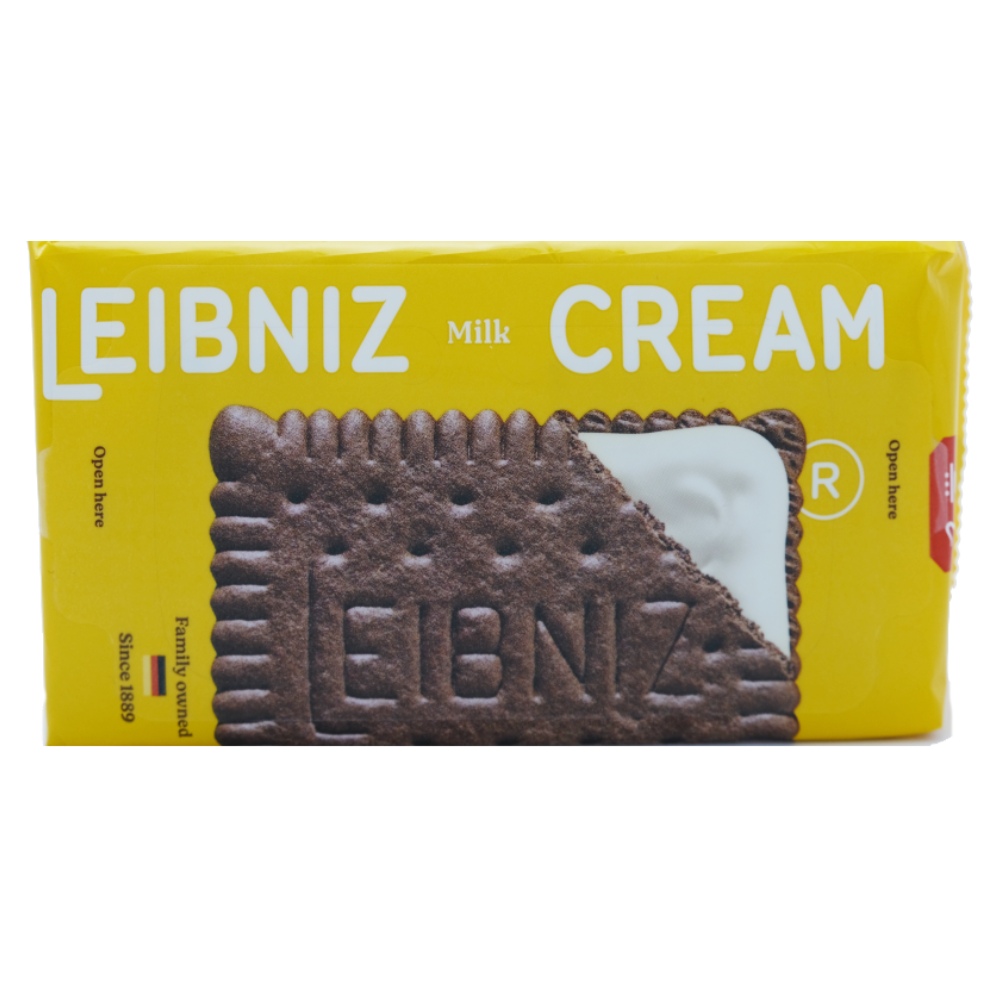 Bahlsen Leibniz Cream Milk Biscuits 190g