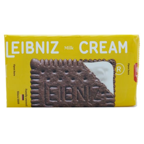 Bahlsen Leibniz Cream Milk Biscuits 190g 