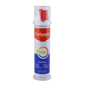 Colgate Total 12 Whitening Toothpaste Pump 100ml 