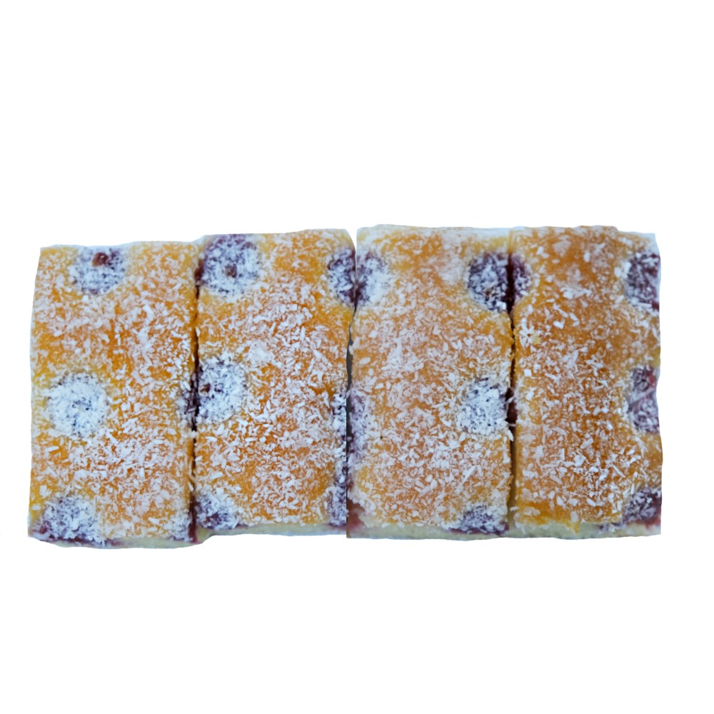 Raspberry & Coconut Traybake 85g