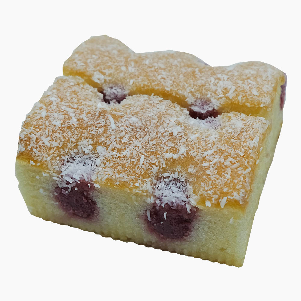 Raspberry & Coconut Traybake 85g 2Pcs