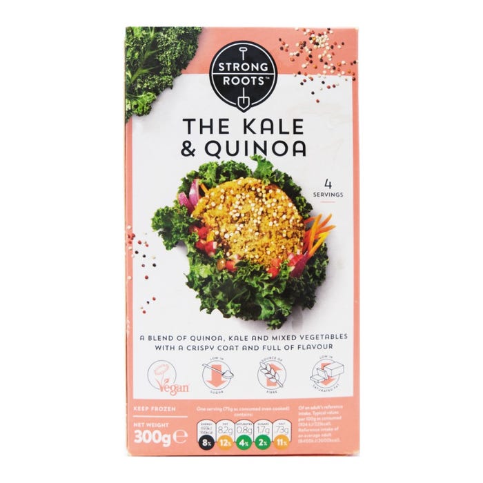 Strong Roots The Kale & Quinoa Burger 300g