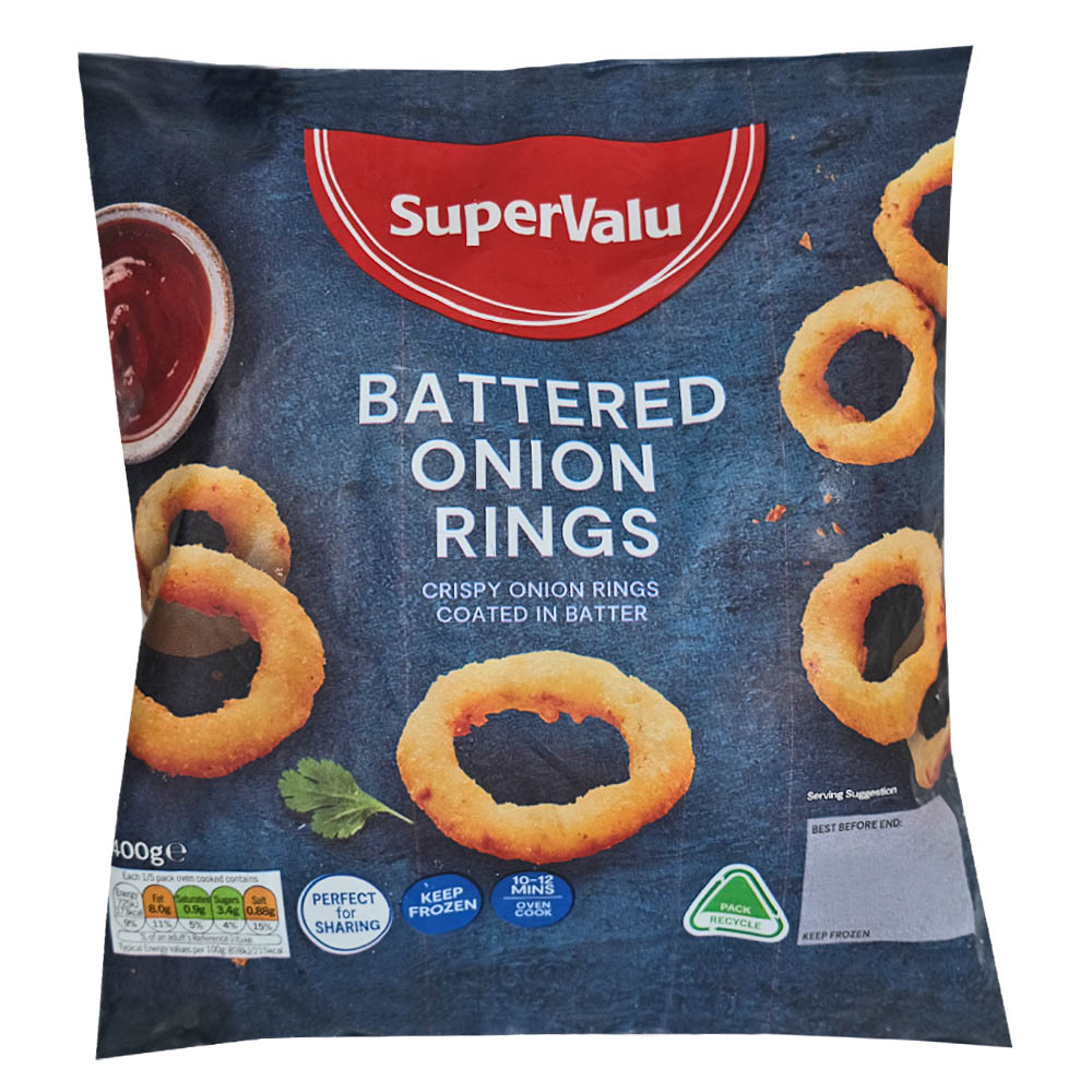 SuperValu Battered Onion Rings 400g 
