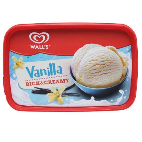 Walls Vanilla Ice Cream 2x1L [Special Offer] 